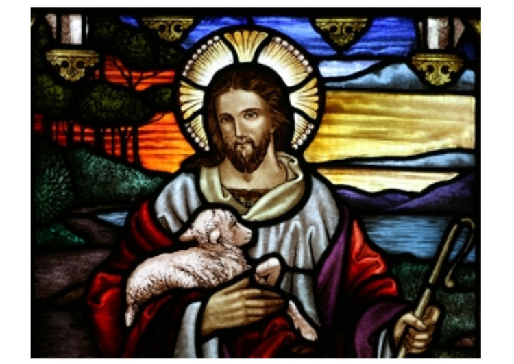 immagine Pasqua - GesÃ¹ con agnello