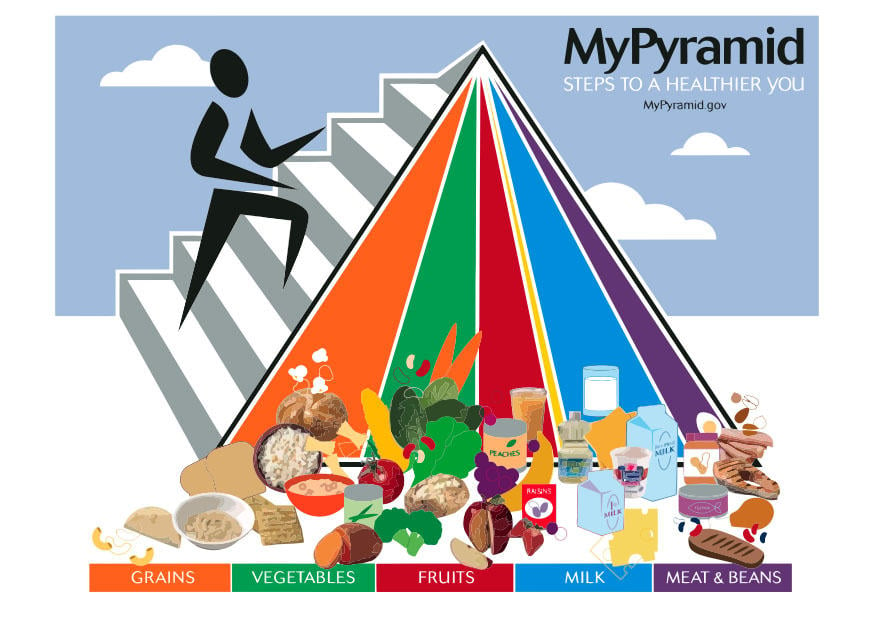 immagine piramide alimentare