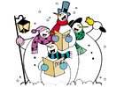 pupazzi di neve cantanti