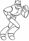 Disegno da colorare robot