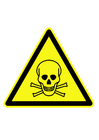 immagini segnale di pericolo - sostanze tossiche