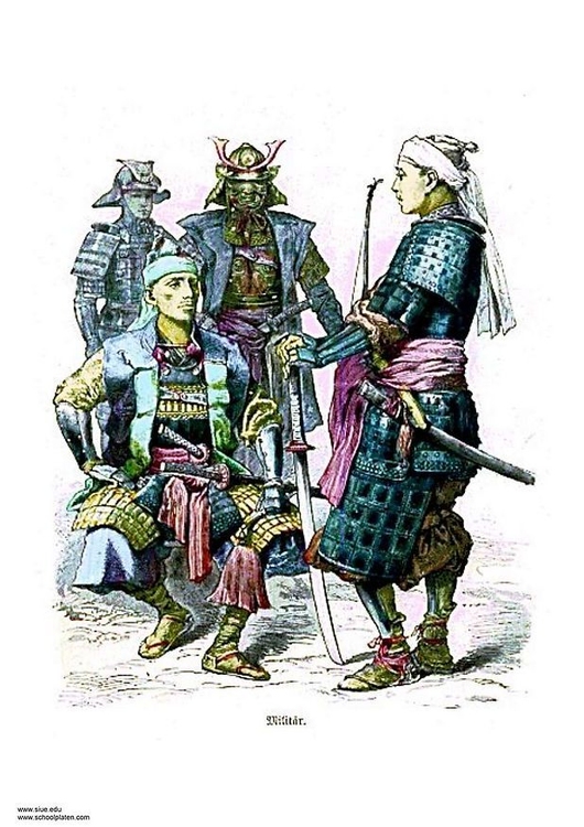 immagine Soldati Giapponesi 19esimo secolo