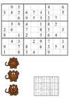 sudoku - scimmiette