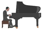 suonare il piano